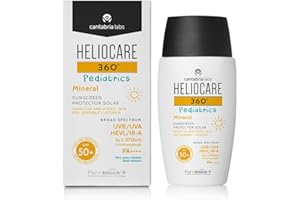 Cantabria Labs - Heliocare 360º Pediatrics Mineral SPF 50+ - 50ml - Fotoprotección Avanzada - Piel Sensible y Atópica - Resistente al Agua