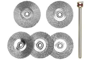 Proxxon Wire Wheel Brush - Stainless Steel 22m (Pkt5)