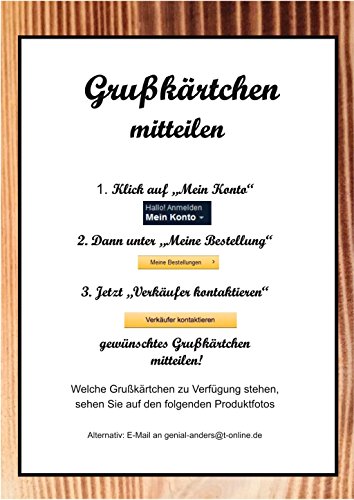 Die „Eiserne Rerserve“ Das ausgefallene, originelle, lustige Bacardi Geschenk, Sie können aus 170 verschiedenen Grußkärtchen auswählen, Geburtstagsgeschenk – Männergeschenk – Frauengeschenk – Happy Birthday - 2