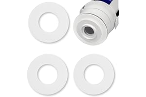 FRESILKORA [3PCS] 816.418.00.1 Flush Valve Base Seal Washer for Geberit Flush Valve Seal, Flush Valve Base Sealing Washer Replacement, Seal Ring Silicone Washers Compatible with Ideal Standard Toilet Cistern