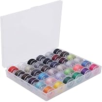 Faden & Nadel® 42 Piece Sewing Kit in Compact Case - Travel Sewing Kit in Heavy Duty Zip Bag