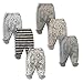 Nammababy Unisex Kid's Pajama with Booties 2196858685867 Multicolor 6-9 months