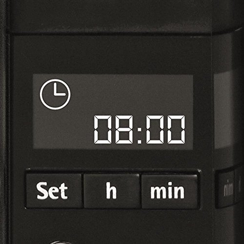 WMF LINEO Kaffeemaschine Thermo, 10 Tassen, 900 W, LC-Display, Timer-Funktion, cromargan matt/silber - 8