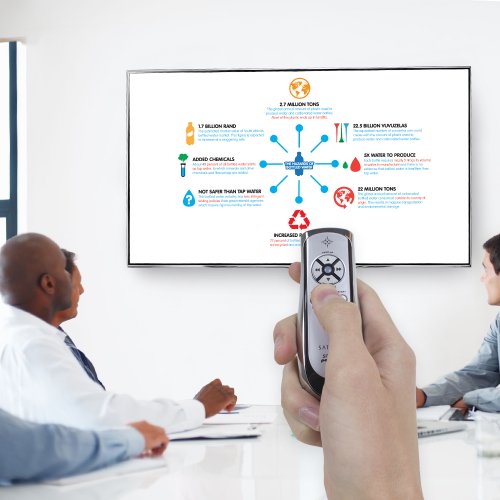 SATECHI SP400  smartpo Inter 2 4  GHz RF       Presentador inal  mbrico con funci  n de rat  n para Mac y PC  Plata 
