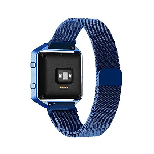 Fitbit Blaze Frame + Armband (6,7-8,1 Zoll) , mit Einzigartige Magnet-Verschluss, PUGO TOP Replacement Wrist Band Uhrenarmband fur Fitbit Fitness Uhr Blaze - 3