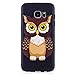 Produktbild Samsung Galaxy Hüllen, Hozor Dünne Silikon-Kasten-Beutel Schutztasche Schutztasche Weiche TPU Abdeckung Telefon Samsung Galaxy S7 Edge / SM-G935F 5.5 zoll - Große Augen Eule