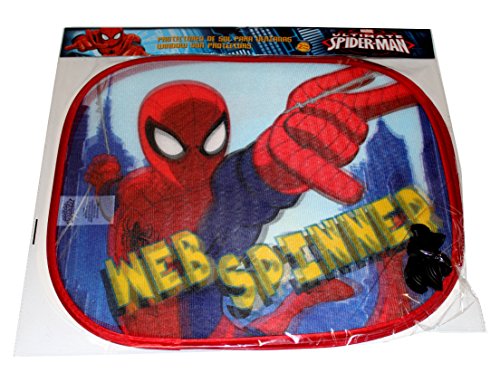 Marvel Spiderman Auto Protector Solar Parasol para joven