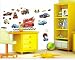 Produktbild Car Lightning Mc Queen Wandtattoo Wall sticker Kinderzimmer Bogen Gr. 50 x 70cm