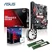 Produktbild Memory PC Gaming Aufrüst-Kit Intel Core i7-8700K 8. Generation (SixCore) Coffee Lake 6x 3.7 GHz, ASUS ROG MAXIMUS X HERO Z370 Gaming, AURA LED-Beleuchtung, 32 GB DDR4, 1792 MB Intel UHD 630 Grafik 4K, USB 3.0, USB 3.1, USB 3 Typ C, USB 2.0, WI-FI AC, Bluetooth V4.2, SATA3, M.2 Sockel, Sound, GigabitLan, HDMI, Display-Port, GAMING-KIT, CoffeeLake, komplett fertig montiert und getestet