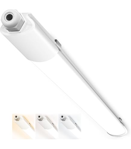 LEZOE 18W Led-plafondlamp met bewegingsmelder, LED-lamp met bewegingssensor, 2200 lm 120 lm/W IP54-sensorplafondlamp, badkamerlamp, 4000K-plafondlamp voor magazijnen, kelders, garages en balkons
