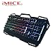 Produktbild imice USB Wired Gaming Tastatur mit LED-Hintergrundbeleuchtung Tastenkappen Teclado Gamer Mechanische Feel Tastatur für Vorgehen LOL PC Spiele