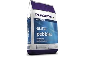 PLAGRON - Billes d'argile 45L - Jardiniers Amateurs et Professionnels - Systèmes hydroponiques - Oxygénation des Racines - Substrat inerte et Durable