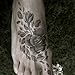Tattify Rose Temporary Tattoo - Shakin' Like a Leaf (Set of 2)