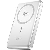 Havit PB5203 PRO 10.000mAh Qi2 MagSafe Powerbank 25W Hızlı Şarj Al&uuml;minyum Kasa (Gri)
