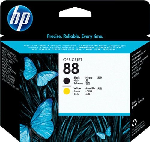 Preisvergleich Produktbild HP Druckkopf C9381A / C9381AE gelb / schwarz 88