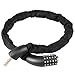 Price comparison product image FIXKIT Heavy Duty Bike Combination Chain Lock Security Anti-theft Lock, Resettable Password,98*3.4cm,Universal for Bicycle Motorbike,Scooter,Gate Fence Garage Glass Door