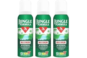 Jungle Formula Maximum Any Destination 125Ml Aerosol, (Pack of 3)