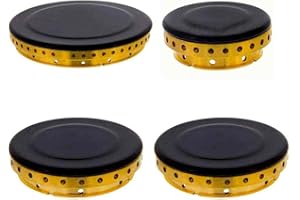 Recamania KIT 4 Quemadores de gas para TEKA, para BALAY, para FAGOR (Tapeta + Aro) | 4 unidades