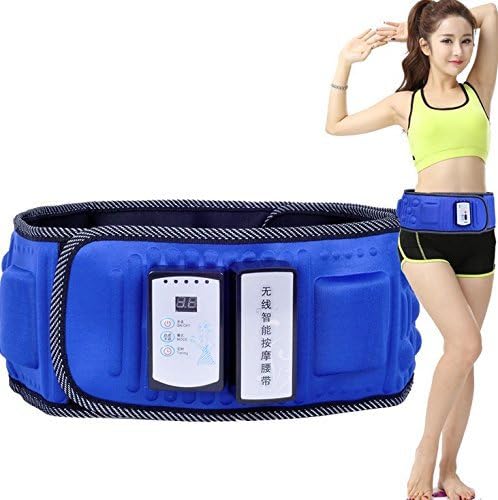 Wireless Massage Belt Electric Stimulators,Slimming Fitness Belt Electric Lose Weight Vibration Waist Exerciser Belt Fast Weight Loss/Management Slimming