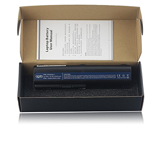 AGDA®Li-ion 6-Zellen 10.8V 5200mAh Neu Externer Notebook Laptop Batterie Akku für HP Compaq Presario CQ40 CQ45 CQ50 CQ60 CQ61 CQ70 CQ71 G50 HSTNN-Q34C - 5