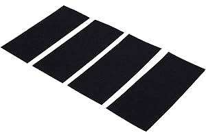 EJOYOUS Mata filtrująca z węglem aktywnym, taca filtrująca z węglem aktywnym, filtr z gąbki węglowej, mata z węglem aktywnym, nadaje się do cięcia, odporny na zapachy filtr z węglem aktywnym do oczyszczacza