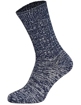 Tobeni 5 Paar Original Jeans-Socken in 100 Baumwolle Socken für Damen und Herren
