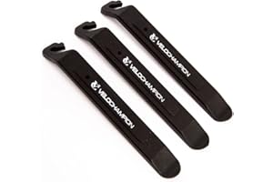 VeloChampion Nylon Fibre Bike Repair Tire Levers (Set of 3) Suitable for All Bike Types