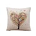 Produktbild POIUDE Kissenbezug Baumwolle Leinen Räumungsverkauf Dekokissen Fall Sofa Auto Platz Kissenhülle Home Bed Decor 45x45cm