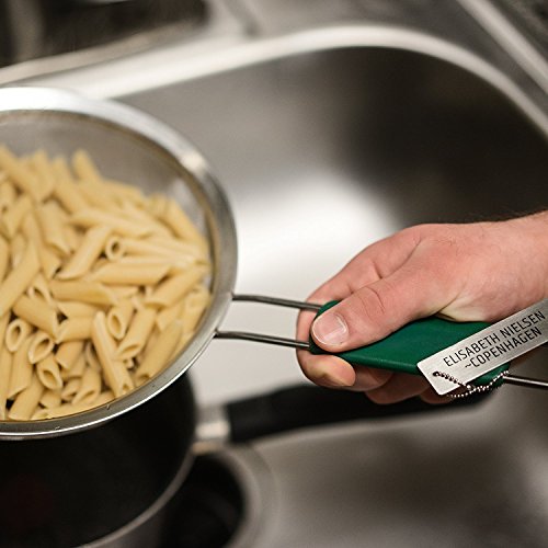 Feinmaschige Küchensiebe aus Edelstahl – Siebe mit Griffen – Ein Satz von 3 Größen mit einer lebenslangen Garantie – Abseihen von Bouillon, Suppen, Joghurt – Waschen von Quinoa, Reis, Gemüse, Nudeln – Sieben von Mehl, Aufbrühen von Tee - 3