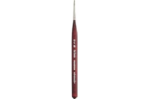 ‎PRINCETON Princeton Velvetouch Artiste, Mixed-Media Brush for Acrylic, Watercolor & Oil, Series 3950 Mini Flat Shader Luxury Synthetic, Size 10/0