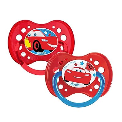 DODIE Sucette anatomique Duo A69 + 18 mois - Disney Cars