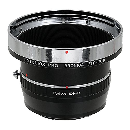 Pro Lens Mount Adapters, Bronica ETR (ETRC, ETRS, ETR-C, ETRSi) Mount Lenses to to Sony E-Mount Mirrorless Camera Adapter - for Sony Alpha E-mount Camera Bodies (APS-C & Full Frame such as NEX-5, NEX-7, ?7, ?7II)
