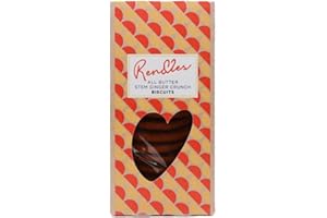 Rendles - All Butter Stem Ginger Crunch Biscuits, 150g