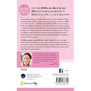 Biblia un dia a la vez -  NVI (Once-A-Day)