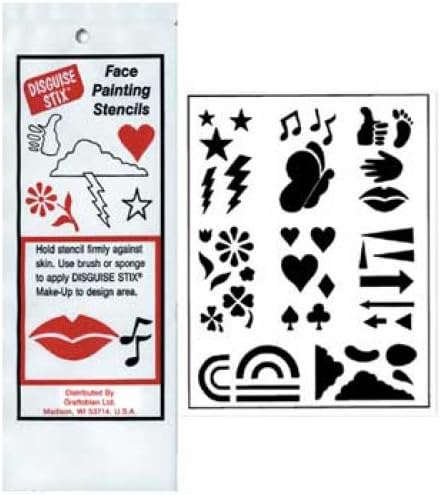 Costumes For All Occasions DE106 Disguise Stix Stencil Set