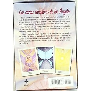 Las cartas sanadoras de los ángeles : energía poderosa de los ángeles de la esfera de Elohim (Tabla de Esmeralda)