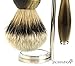 Imitation Horn MENS SHAVING GIFT SET BADGER HAIR SHAVING BRUSH ,RAZOR ,SHAVING STAND /HOLDER Daily Shaving, Men's Gifts, Gifts for Him, Wet Shaving Christmas Gift