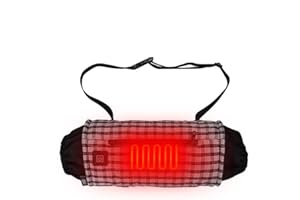 DECHOGA USB Hand Warmers,Halter Neck Heated Gloves,Hot Hands Hand Warmers Rechargeable with 3 Settings & Last 9 Hours,Water Proof Handwarmers Muffs Bag Winter Heat Packs Heated Gloves for Women and Men