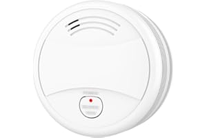 CPVAN Smoke Alarms for Home, Smoke Detectors for Home, Fire Alarm, EN14604, CE Certified, Low-Battery Alert, PA-443 (Standalone). 1 Pack