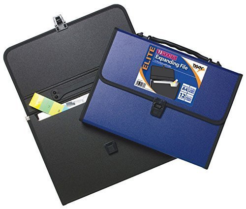 TigerBlue A4 Elite 12 Pocket Expanding File Folder