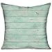 Produktbild Jolly2T Shabby Chic Wood Old Plank Turquoise Mint Soft Pillow Covers for Sofa Bedroom Car - 18" X 18" - Inserts Are Not Included