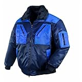 XL Norway 4in1 Pilotenjacke Halden marine-orange Gr. XL