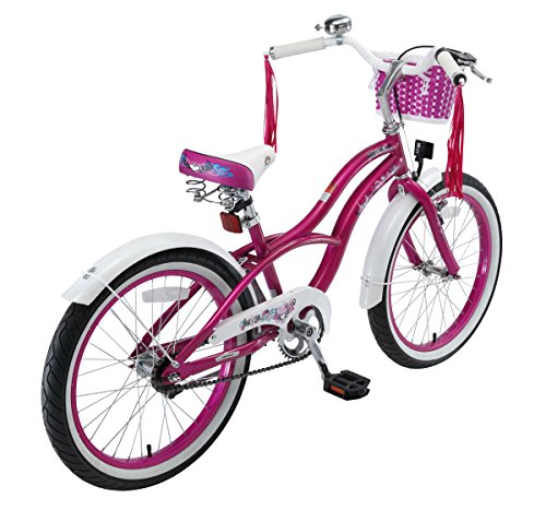 BIKESTAR® Premium Design Kinderfahrrad für coole Kids ab 6 Jahren ★ 20er Deluxe Cruiser Edition ★ Creamy Violet - 4