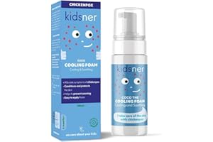 Kidsner, Coco - The Cooling Foam for Chickenpox, Child Friendly Direct Cooling and Soothing Effect, Relieve Symptoms and Itch of Chickenpox, Natural Ingredients, 100ml