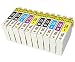 Produktbild TONER EXPERTE® 10er Set Druckerpatronen kompatibel für Epson 29XL 29 T2991-4 Expression Home XP-235 XP-335 XP-435 XP-245 XP-247 XP-342 XP-442 XP-445 XP-332 XP-352 XP-255 XP-257 | hohe Kapazität
