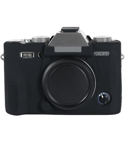 MegaGear MG958 Ever Ready lederen camera halve tas met draagriem, compatibel met Fujifilm X-T30, X-T20, X-T10 - donkerbruin