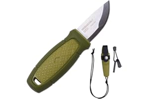 Helikon-Tex Morakniv Eldris, coltello da collo, acciaio inox, per caccia, pesca e attività all'aria aperta