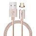 Produktbild ELEGIANT Magnetische USB Ladekabel, verbesserte Version USB 2.0 Magnet Datenkabel Netzteil High Speed Schnellladekern für Android Handys (Nicht für Samsung S6, S6 Edge, S6 Edge+, S7, S7 Edge, Type C)