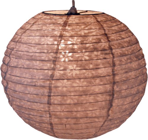 Corona round 30 cm Reispapierlampenschirm / Papierlampenschirme kugelförmig