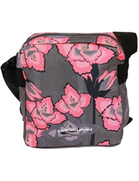 Daniel Ray Blumen Schultertasche Bamble rosa grau Handtasche Tasche